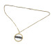 Brass Lava Stone necklace
